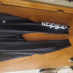 ADIDAS Black Leggings with Logo - 3X